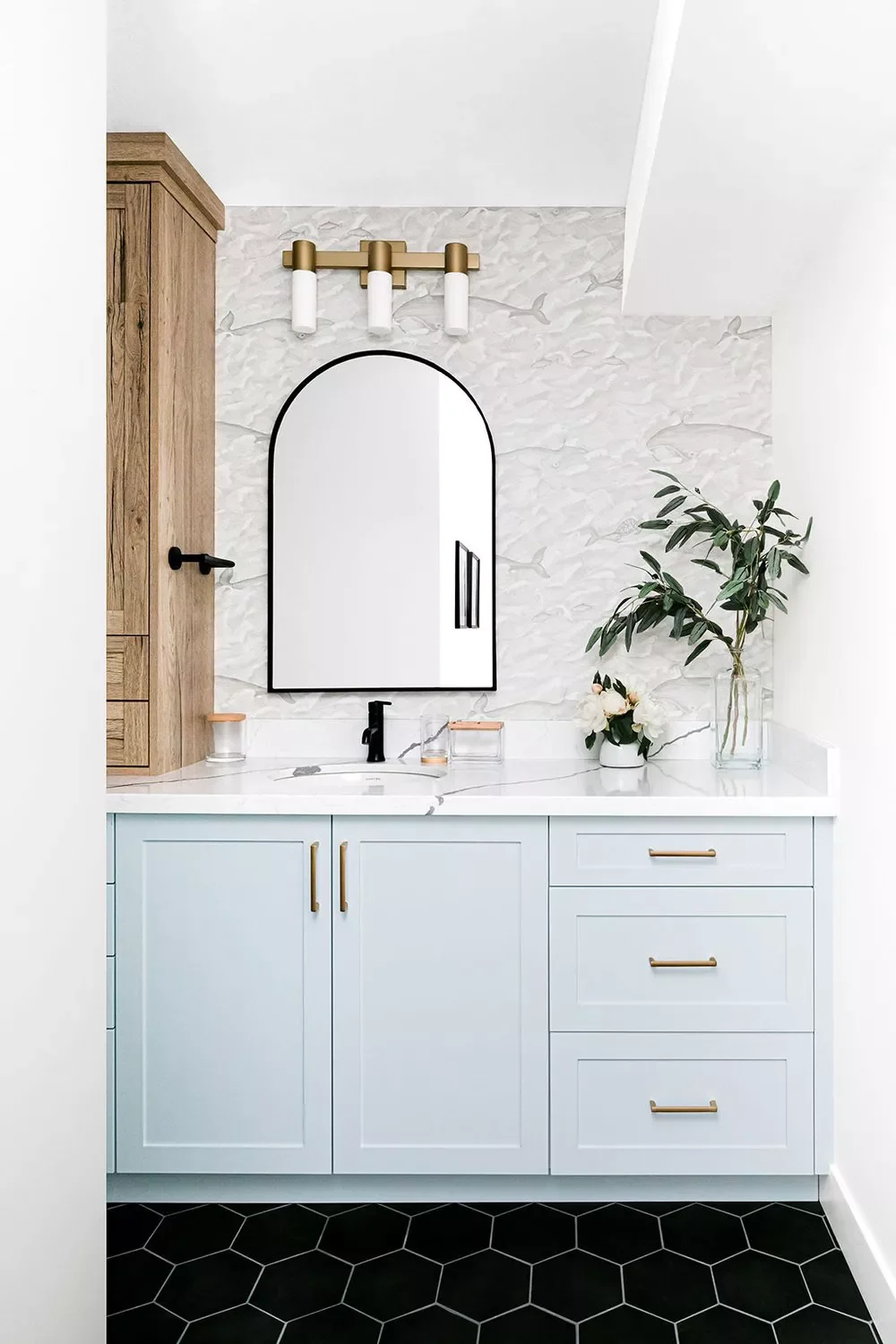 Install Wall Lighting Above the Vanity