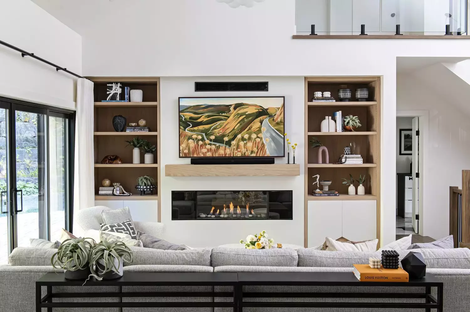Install a Linear Fireplace