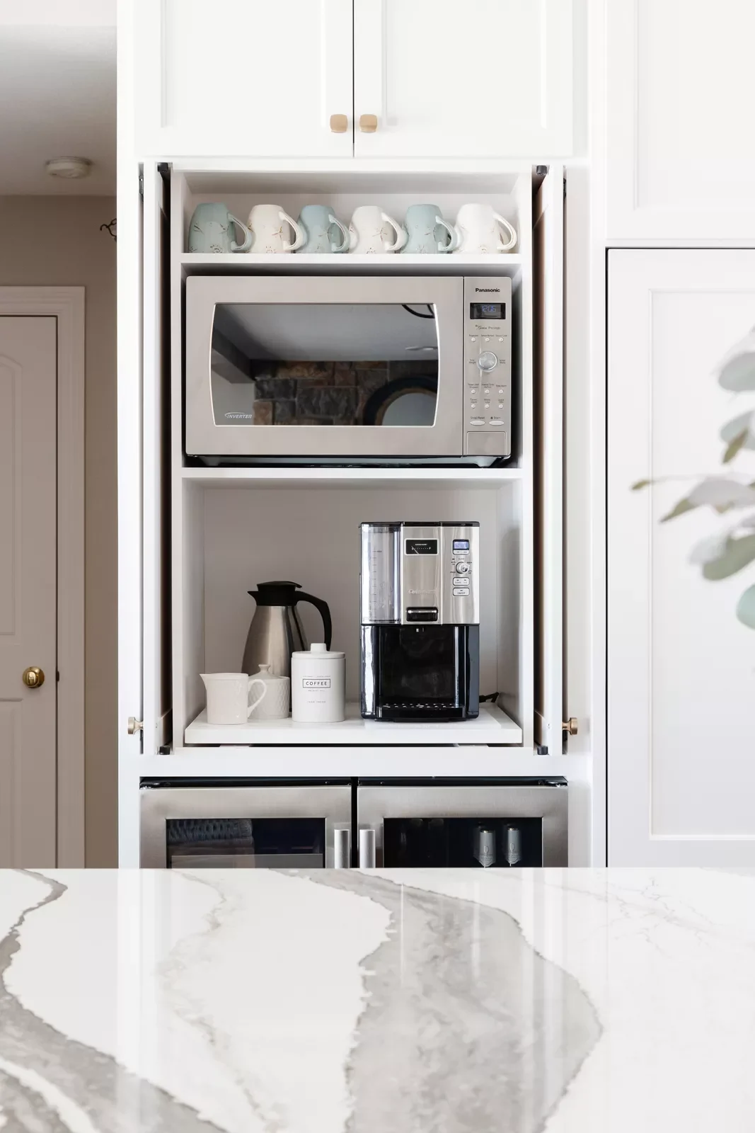 Install a Microwave Cabinet