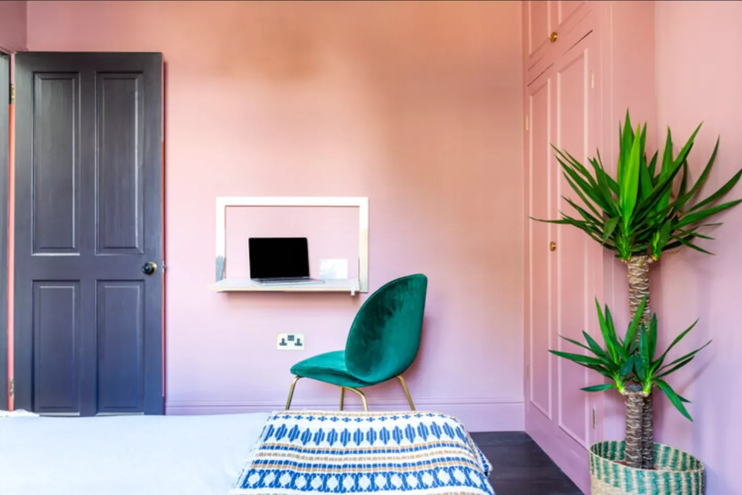 Install a Sleek Wall Desk