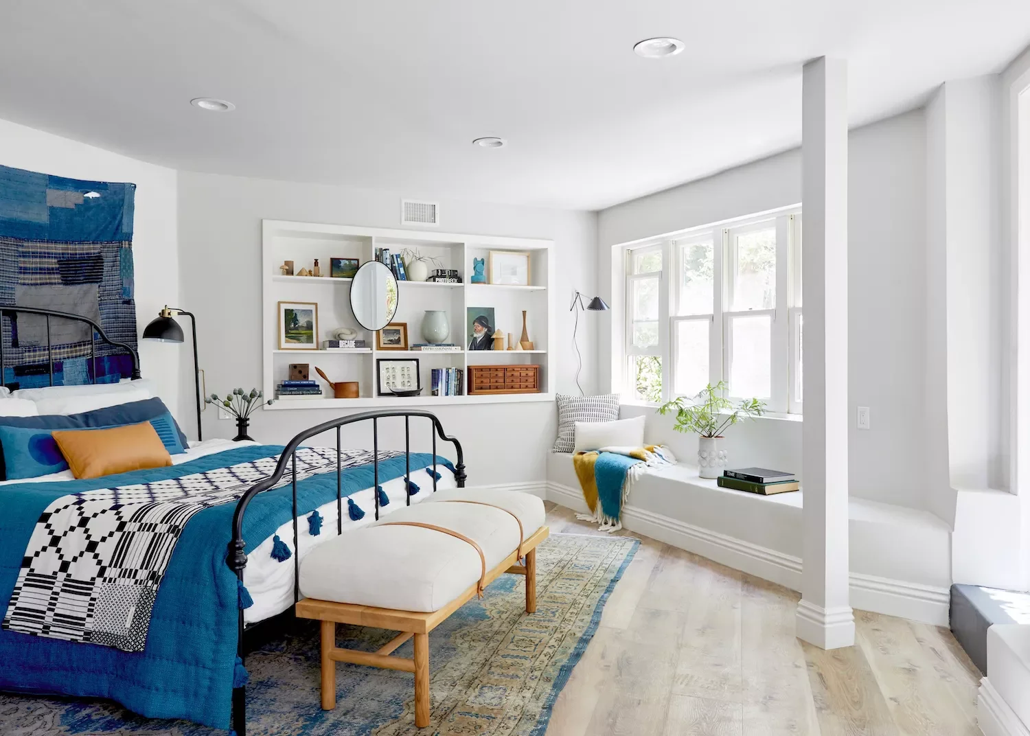 Install an Extra-Long Bench