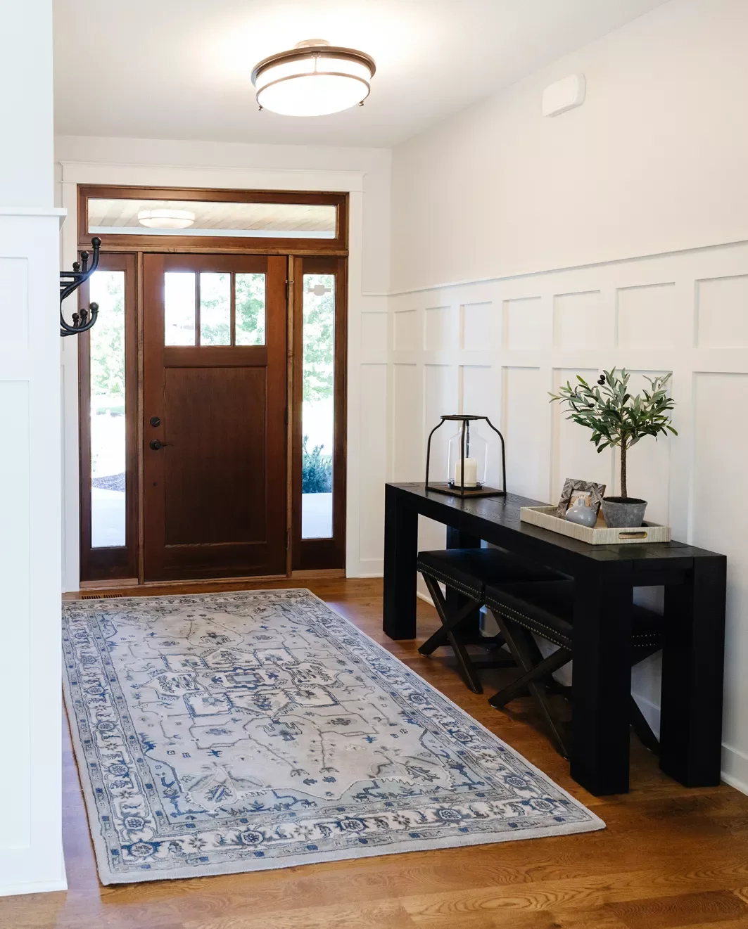 Keep It Simple With a Semi-Flush Mount Fixture