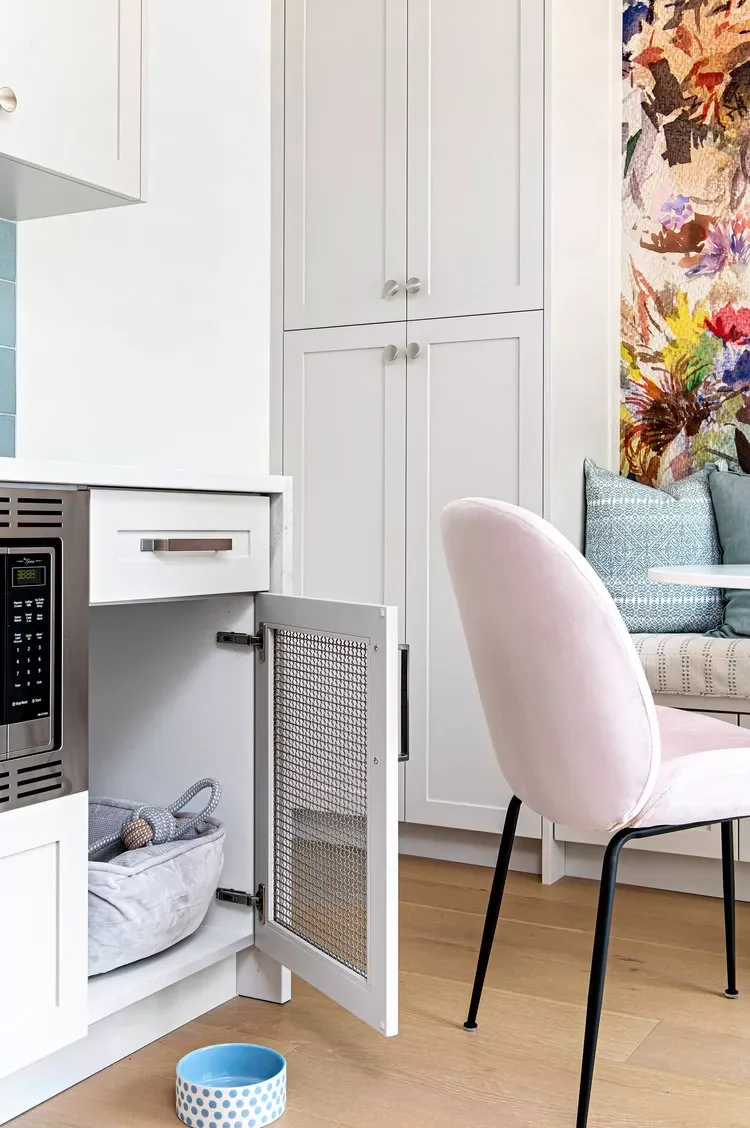 Kitchen Cabinet Dog Crate