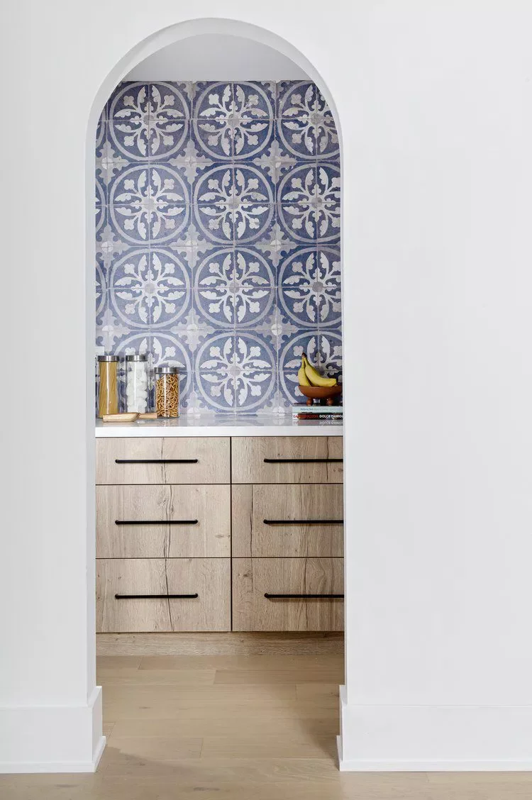 Kitchen Pantry Backsplash