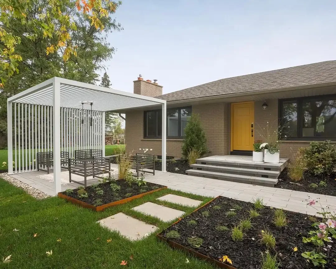 L-Shaped Patio Extension