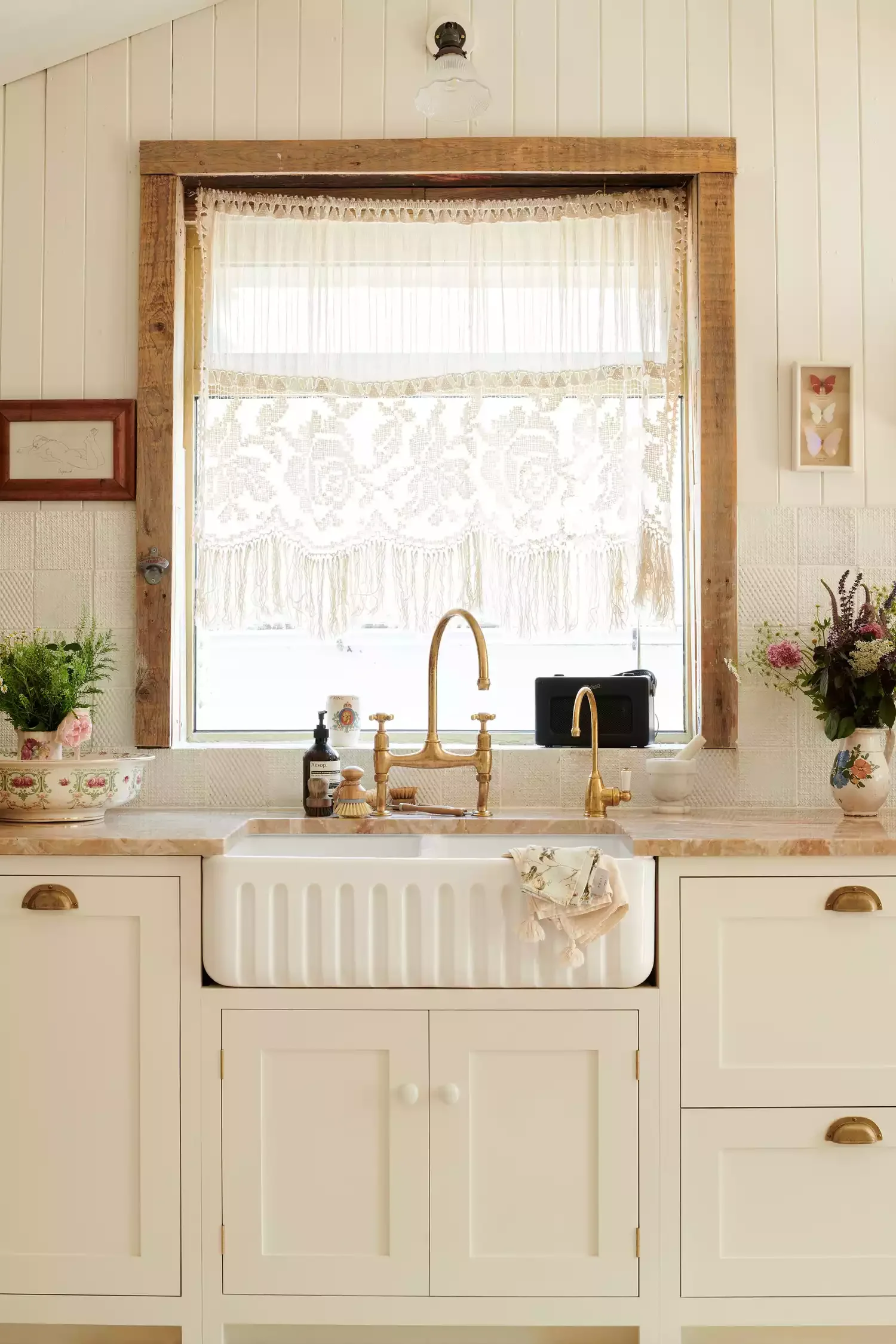 Lace Curtain Panel