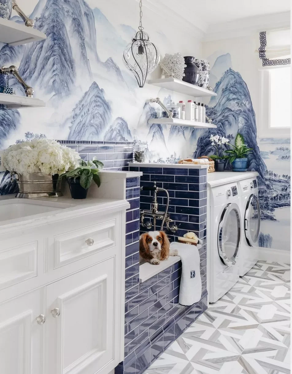 Laundry Room Dog Shower