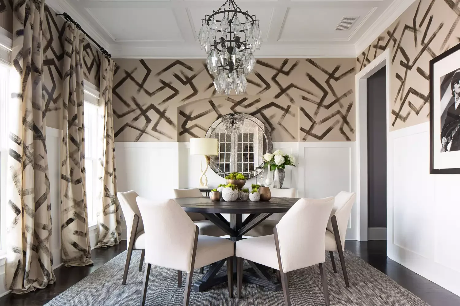 Layer on Wainscoting Panels