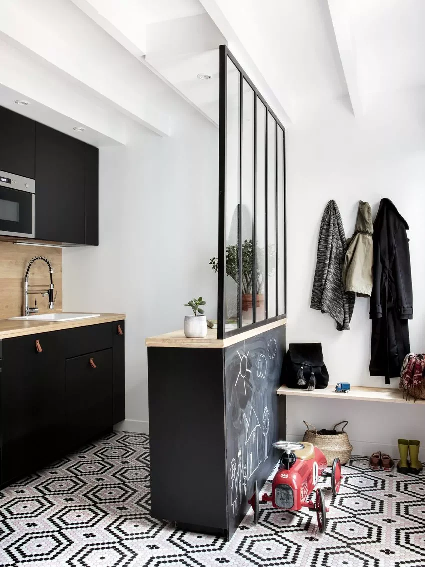 Leather on Black