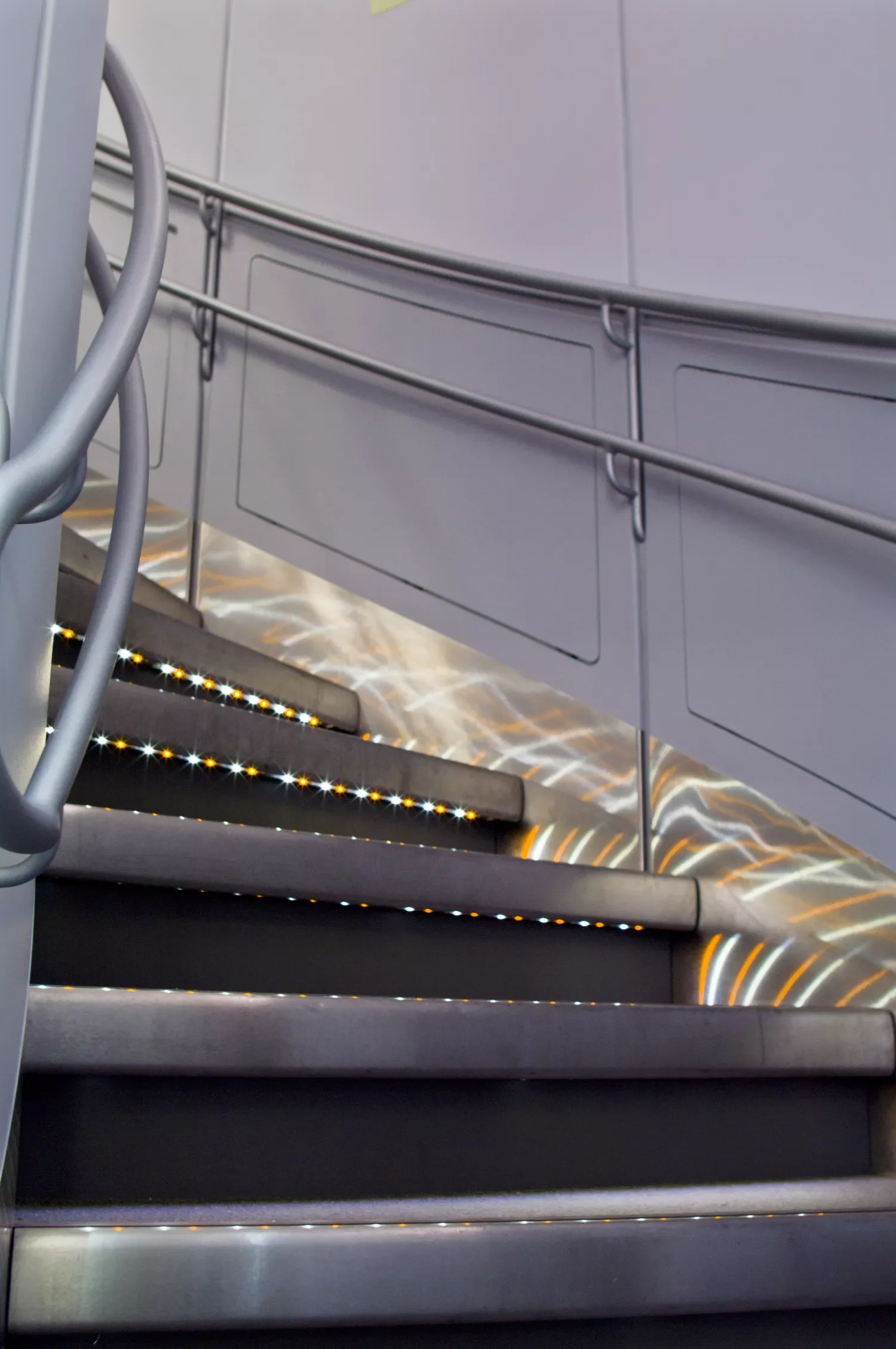 Light Up the Stairs With LED Lights