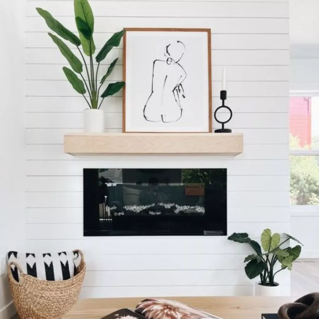 Line Walls With Shiplap