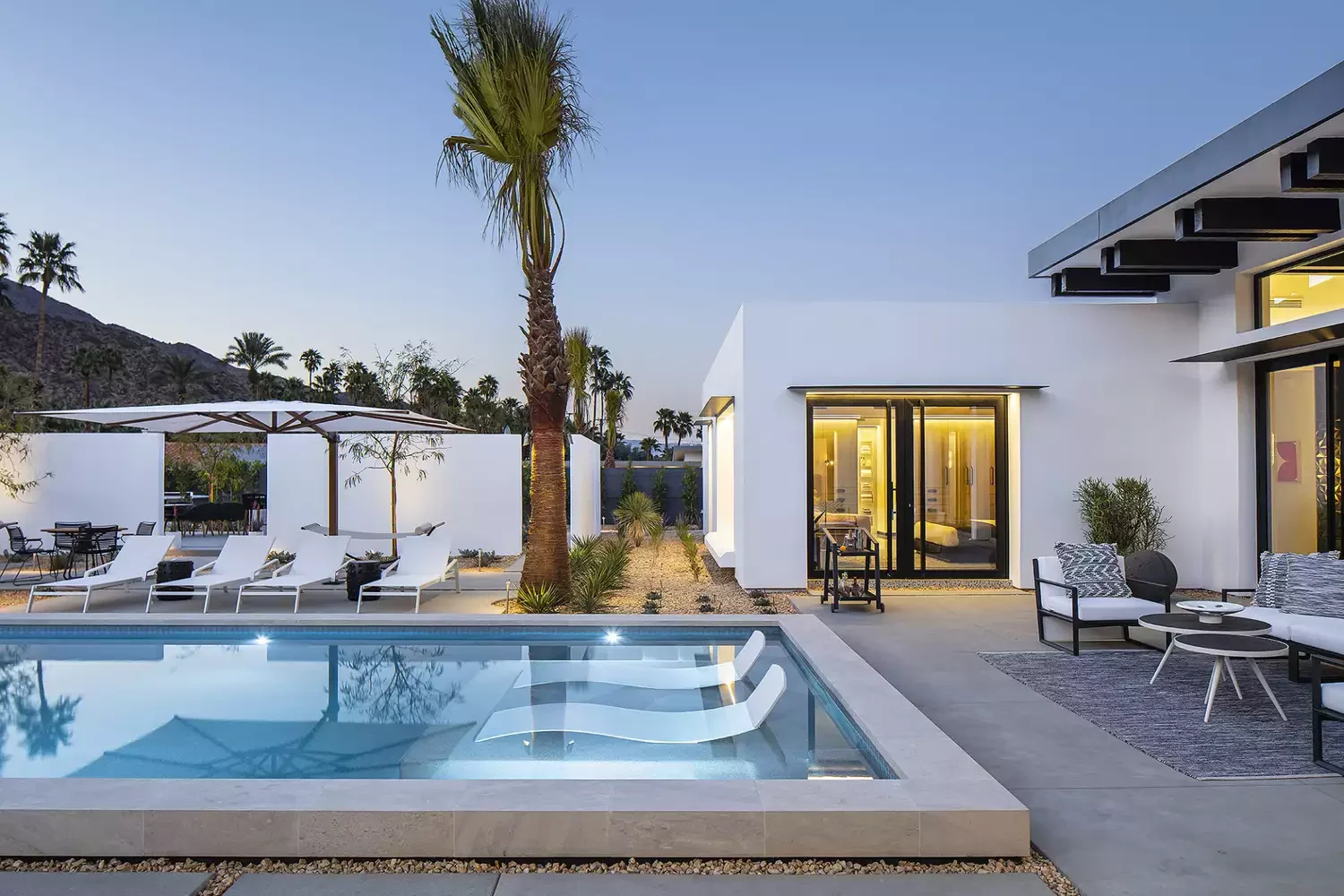 Line the Pool With LED Bulbs