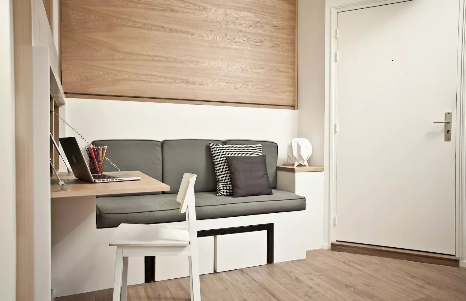Loft-Style Murphy Bed (Closed)