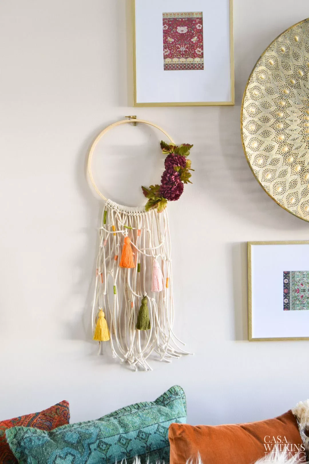 Macrame Fall Wreath