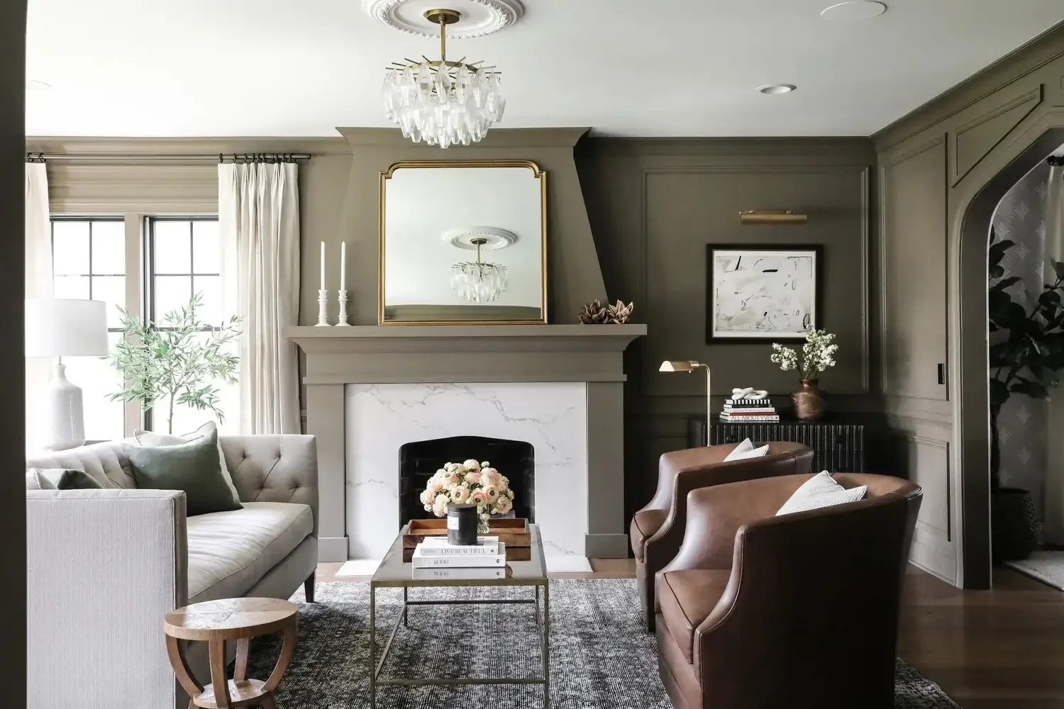 Make It Moody With Gray Green
