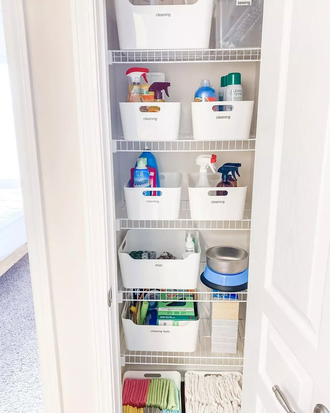 Make Room for Cleaning and Pet Supplies