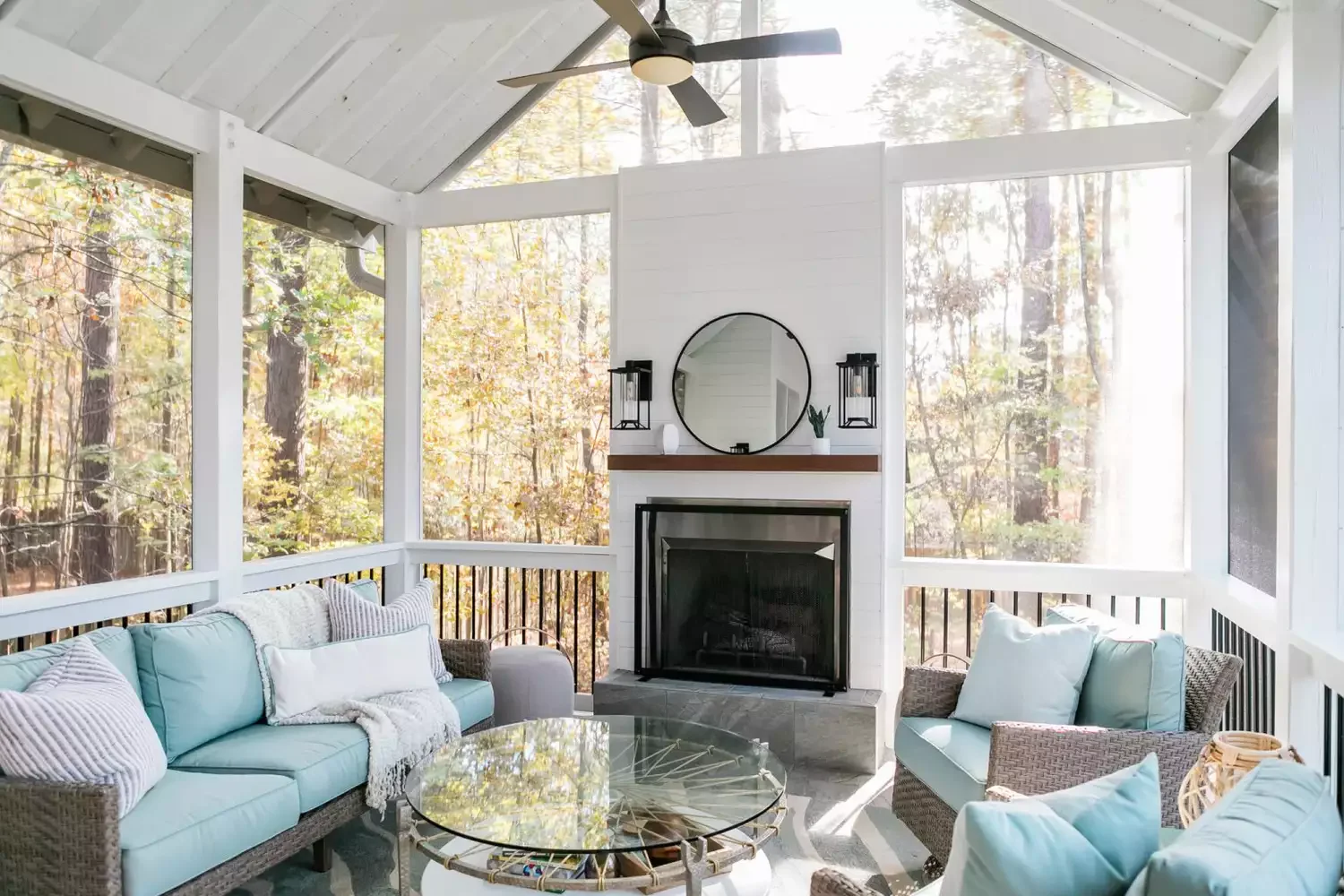 Make a Cozy Space By the Fire