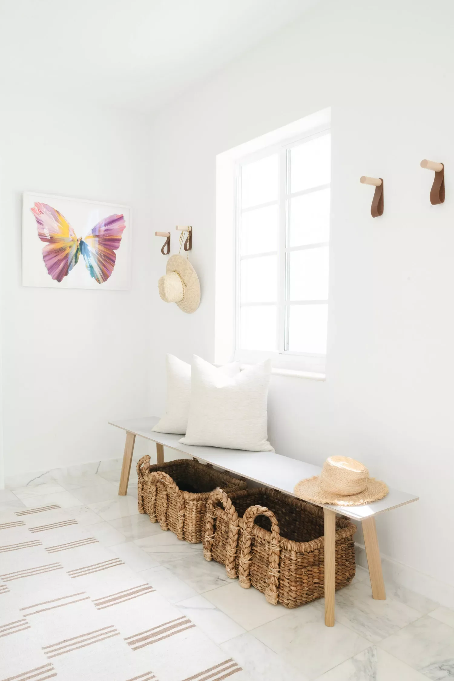 Makeshift Mudroom