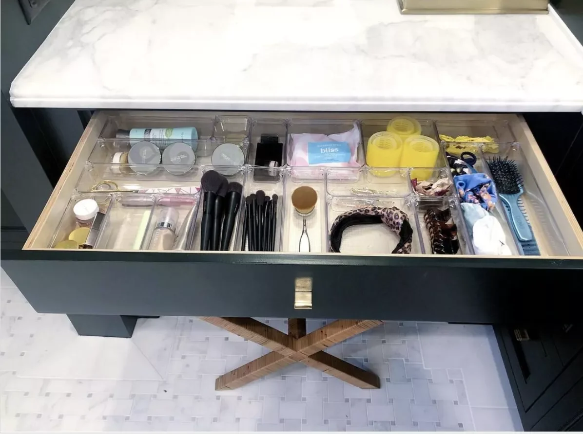 Makeup Drawer Organization