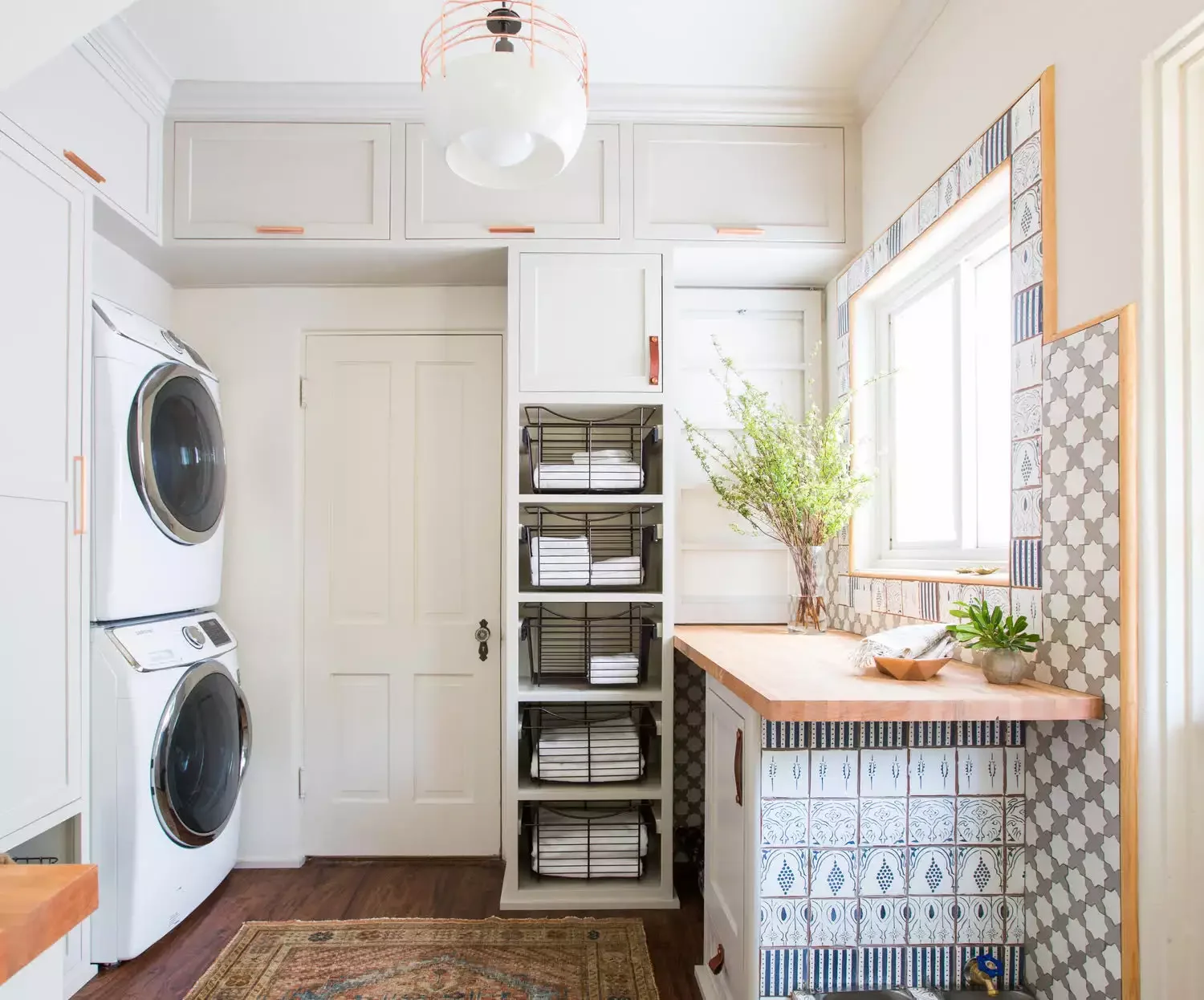 Maximize Storage in a Mudroom Laundry Room