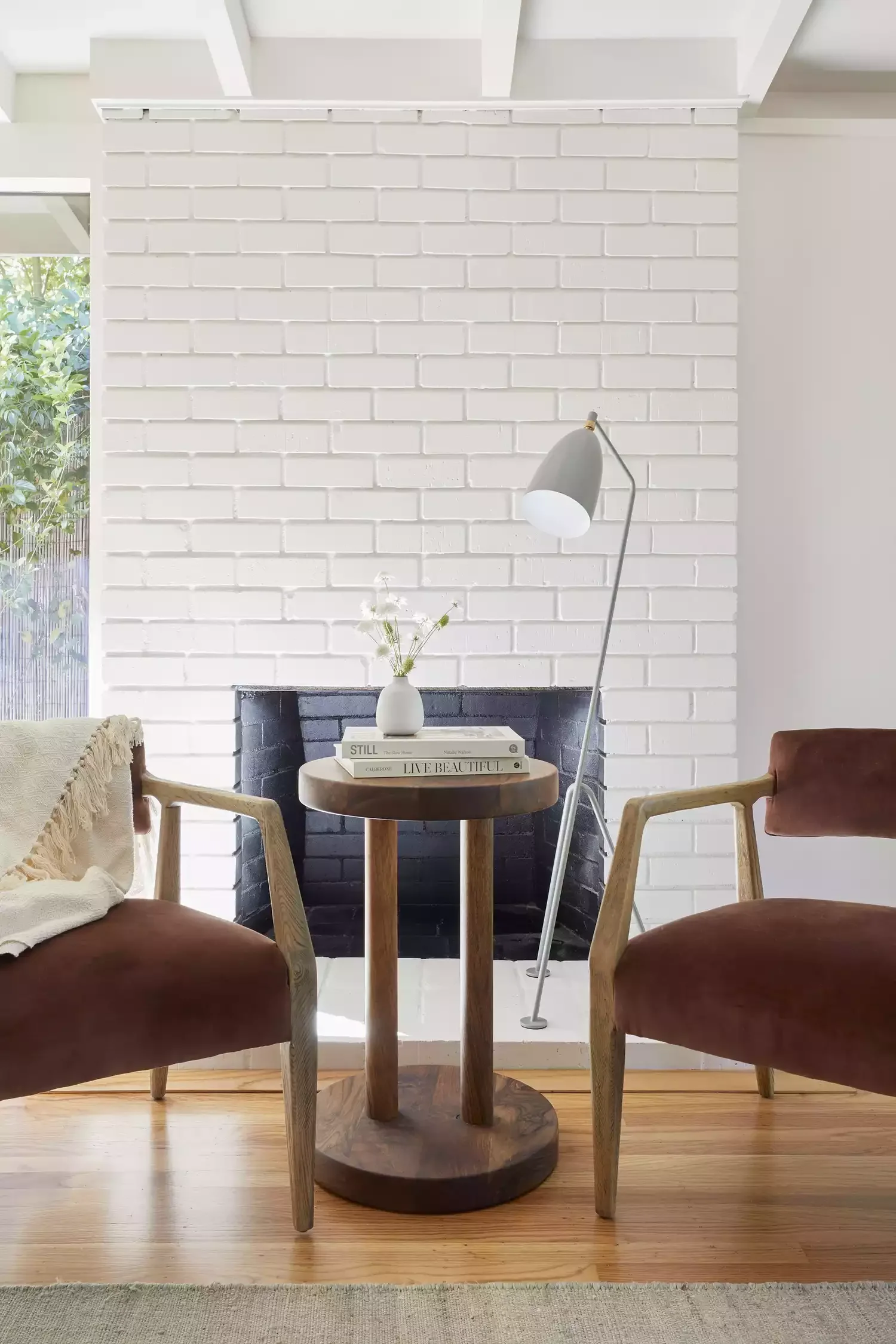 Midcentury Modern White