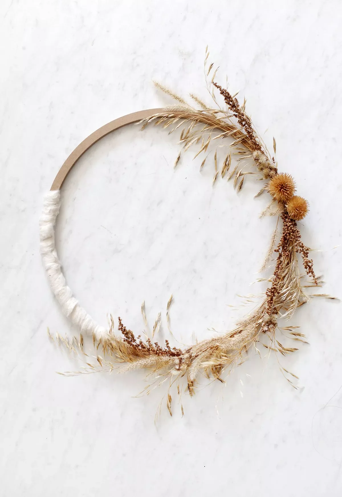 Minimalist Fall Wreath