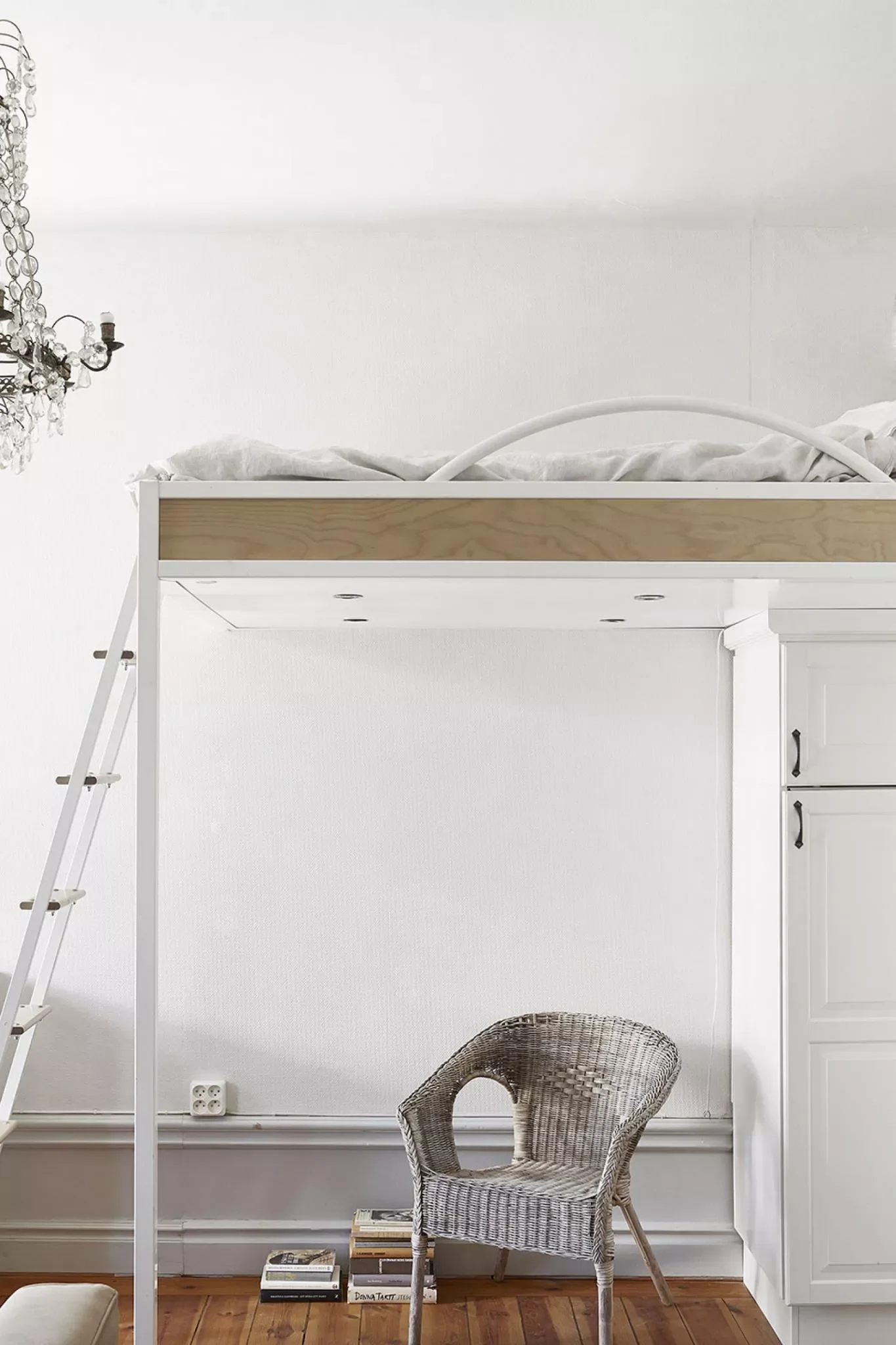 Minimalist Glam Loft Bed