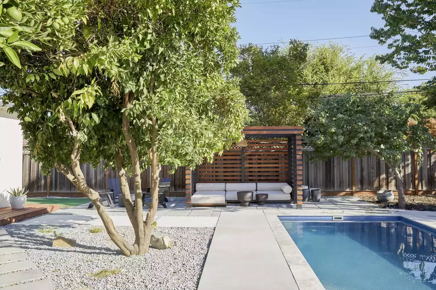 Minimalist Pool Cabana