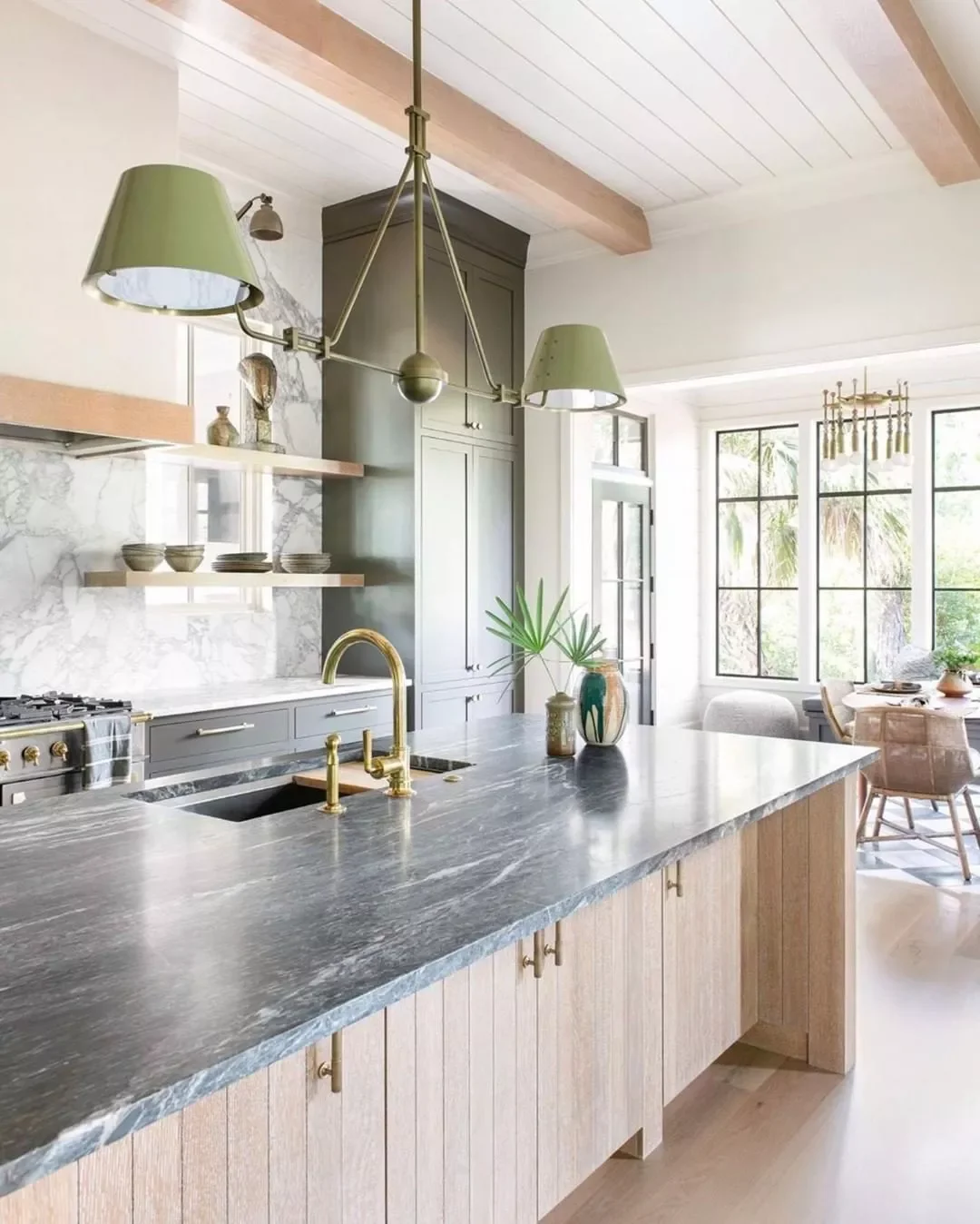 Mix It With Finished Wood Beams