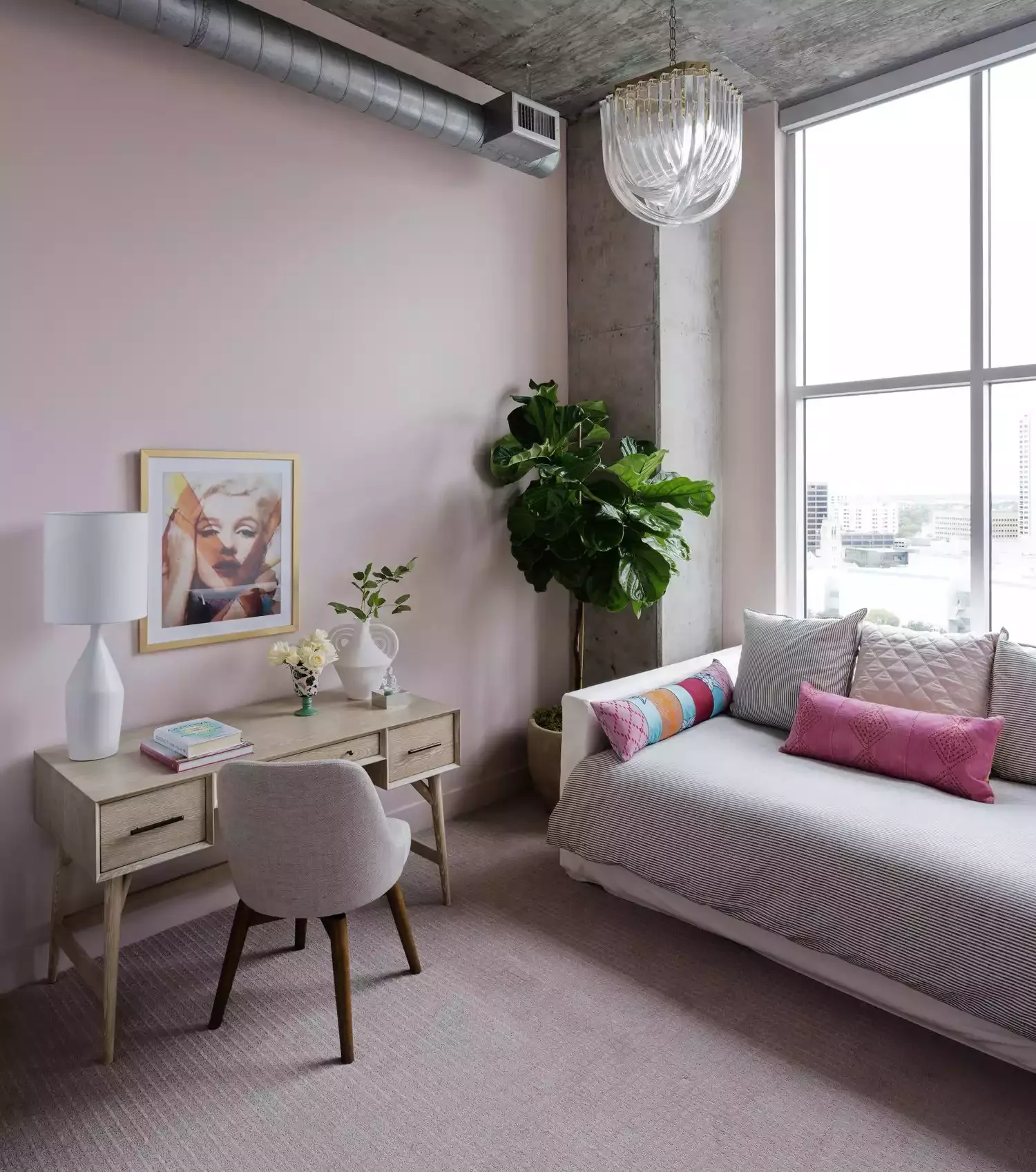 Mix Pink and Gray