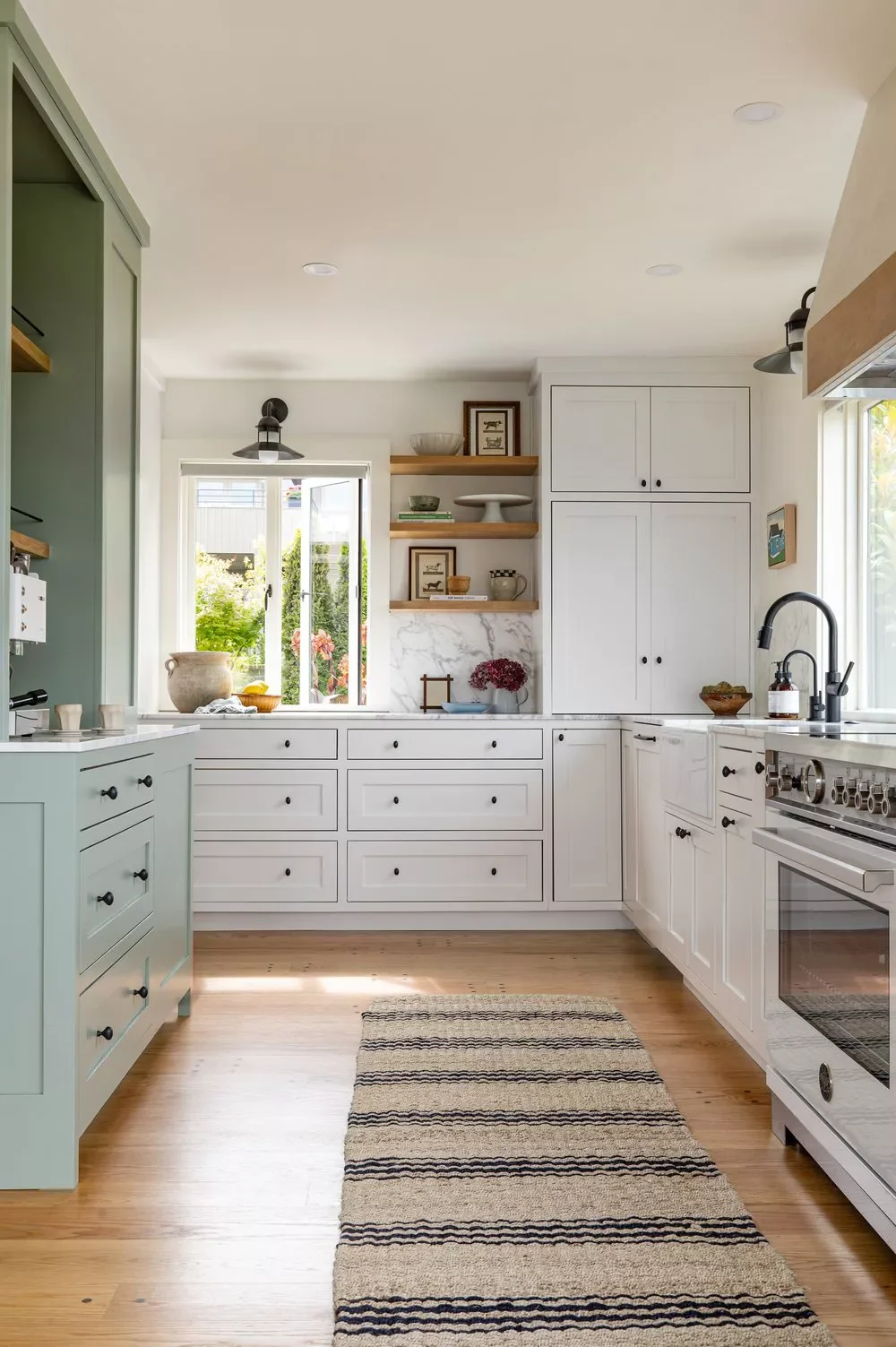 Mix in Open Shelving