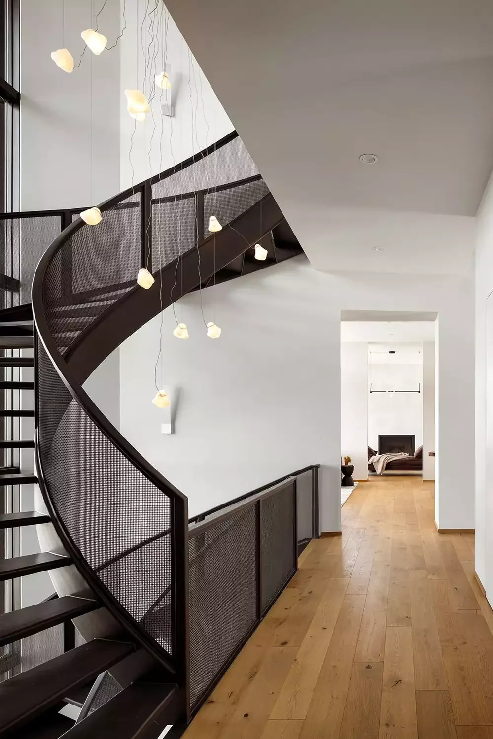 Modern Black Staircase