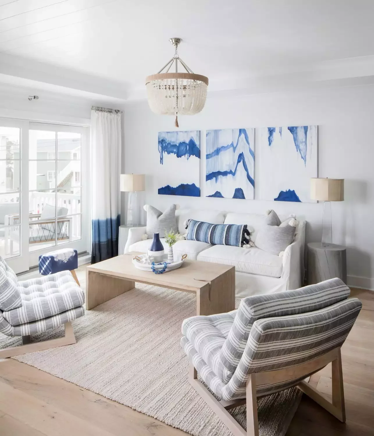 Modern Coastal Living Room
