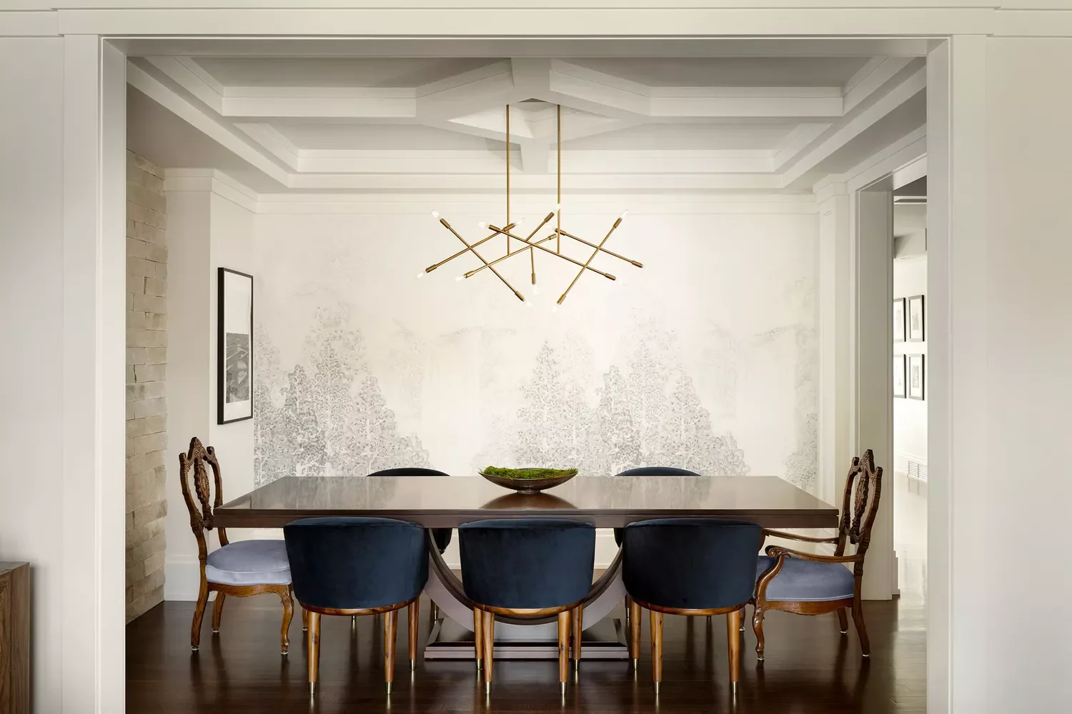 Modern Dining Room Mural