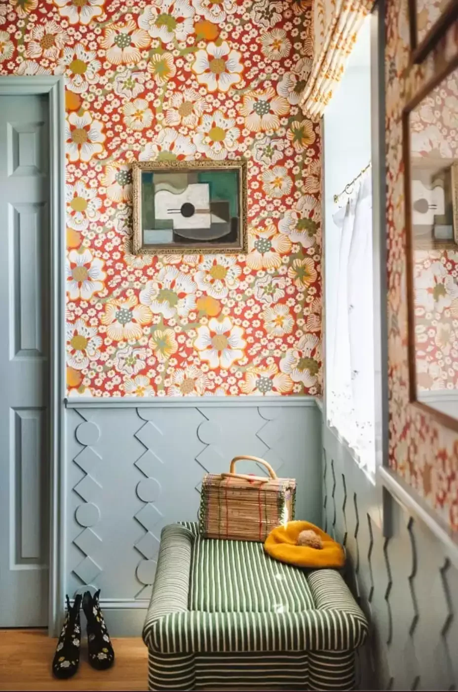 Modern Geometric Wainscoting