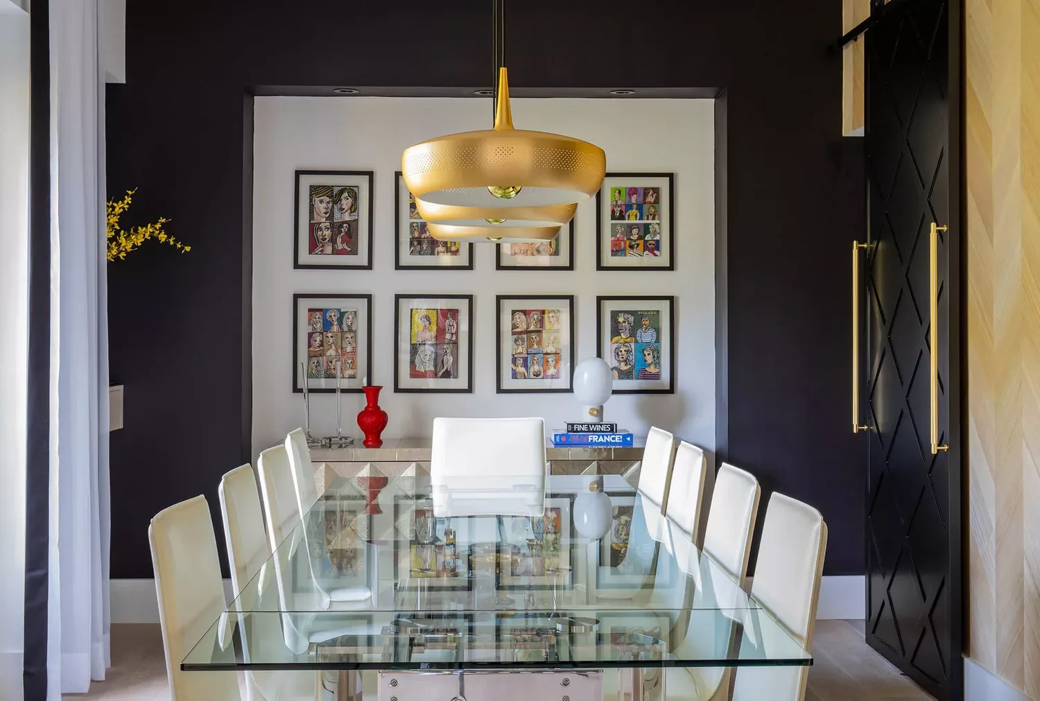Modern Glass Dining Table