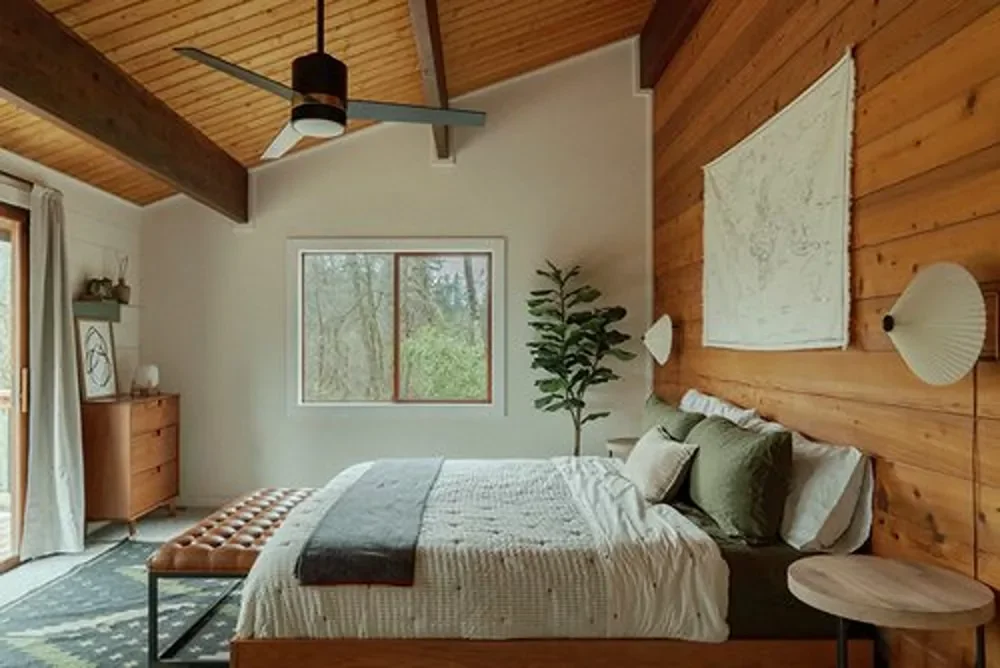 Modern Rustic Wood Wall