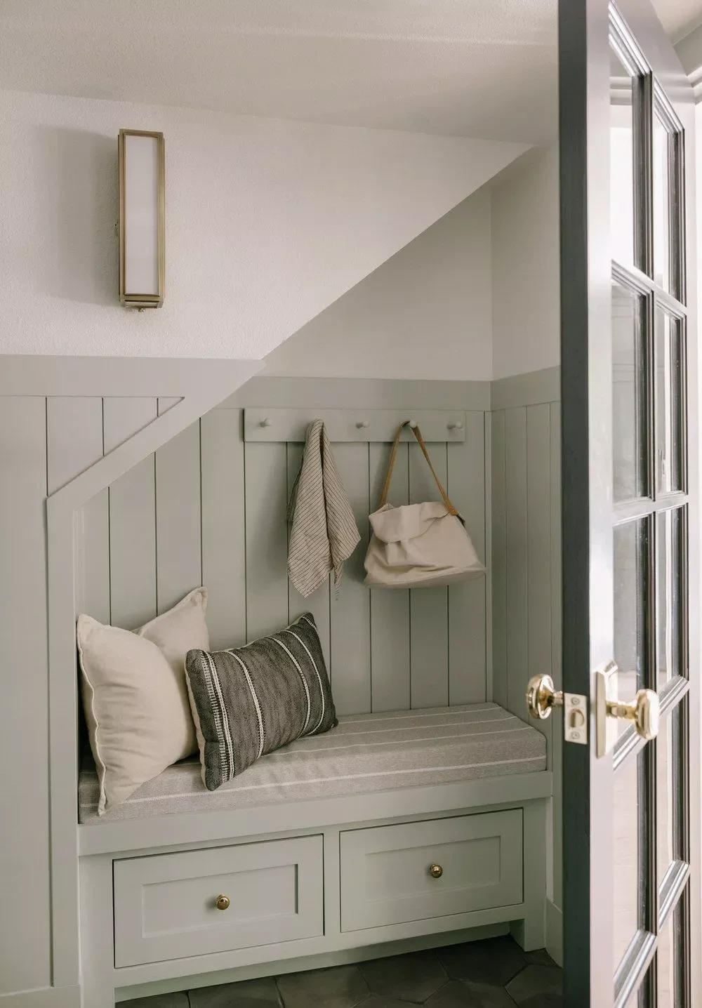 Mudroom Half Wall