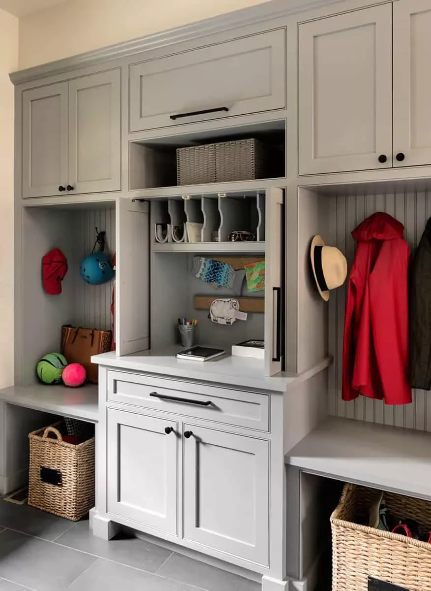 Mudroom Mail Station