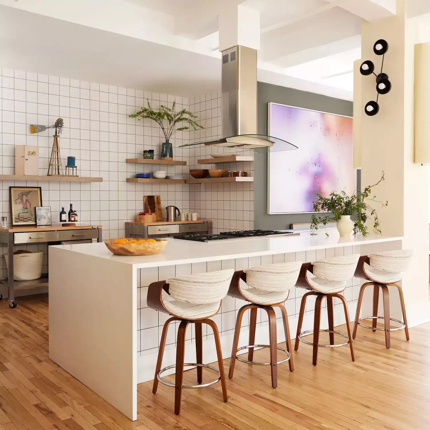 Narrow Plank Wood Floor