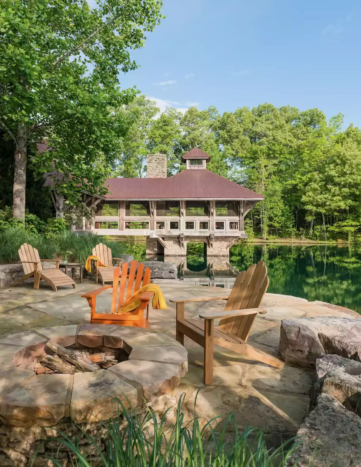 Natural Stone Fire Pit