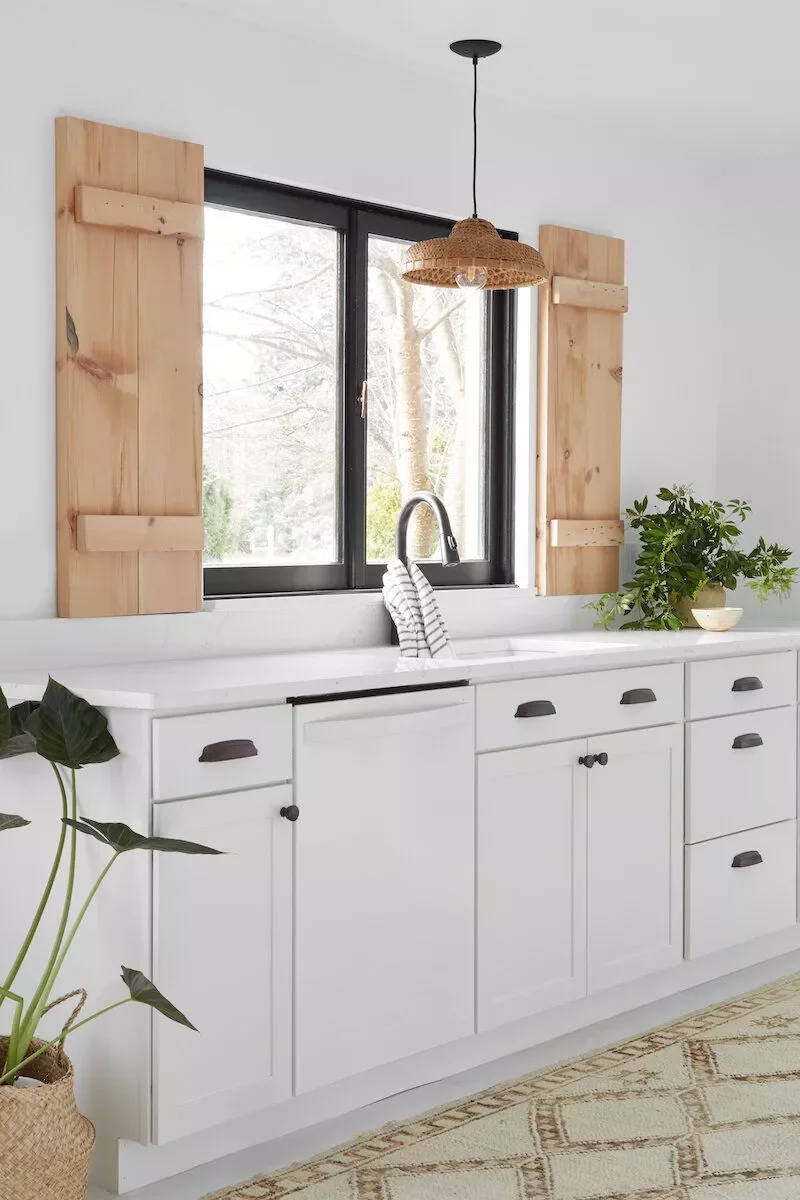 Natural Wood Shutters