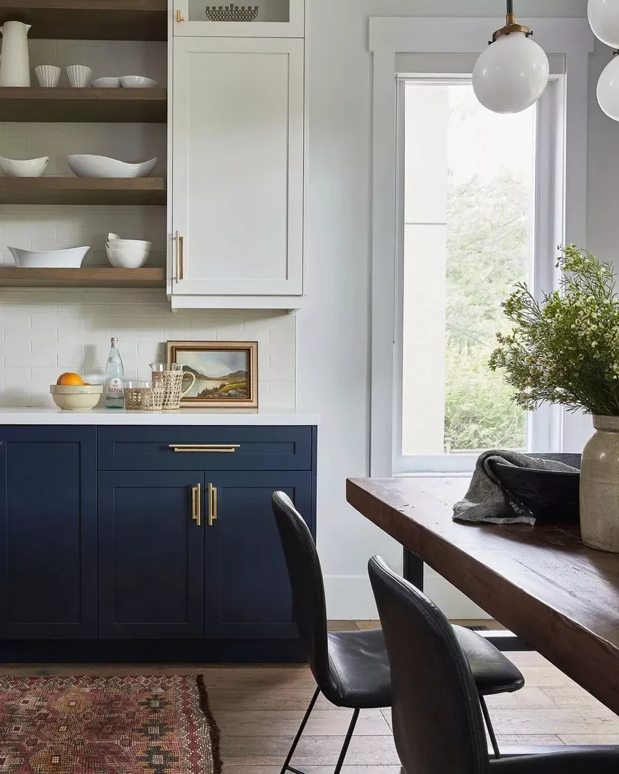 Navy + Gold