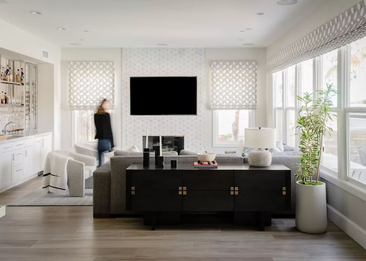 Neutral Patterned Shades