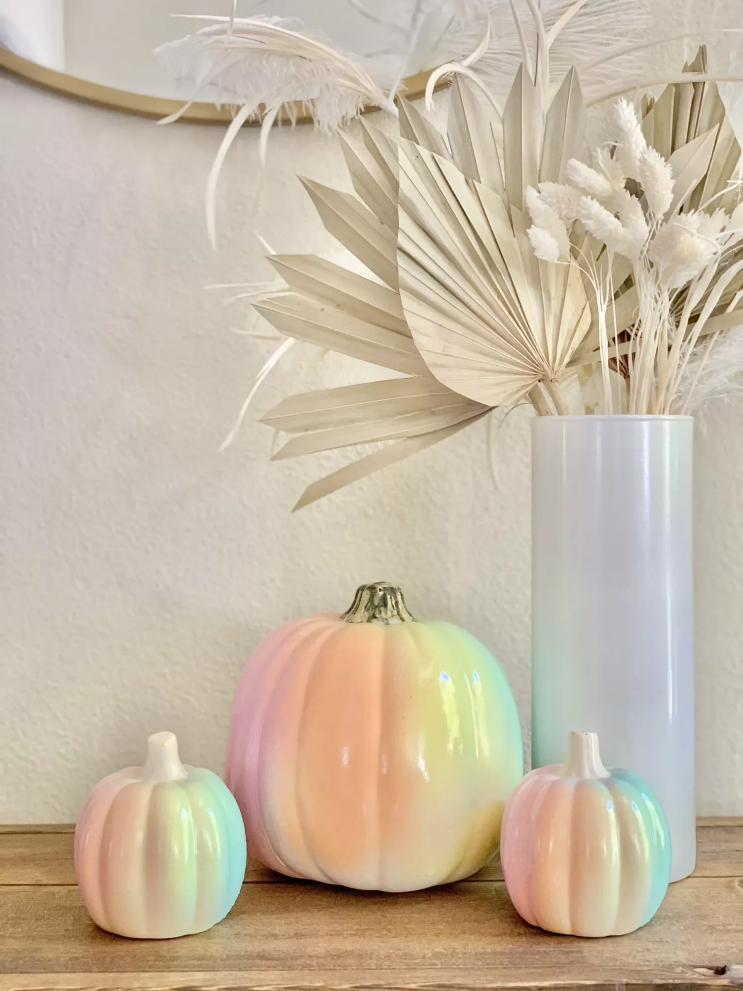 Ombre Rainbow Pumpkins