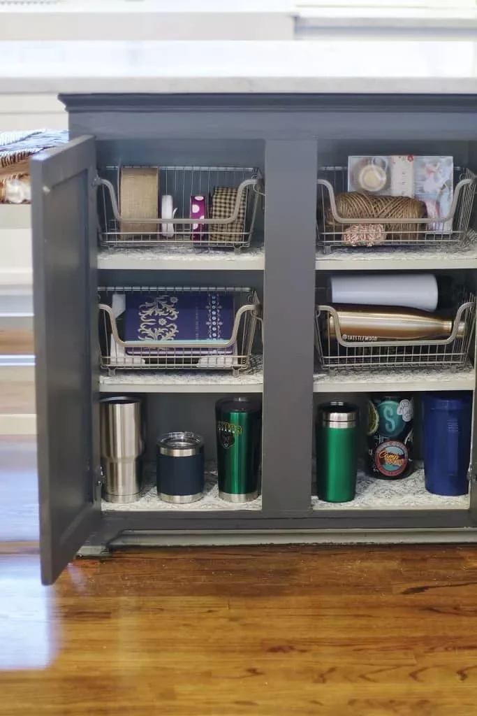 Organize With Wire Baskets