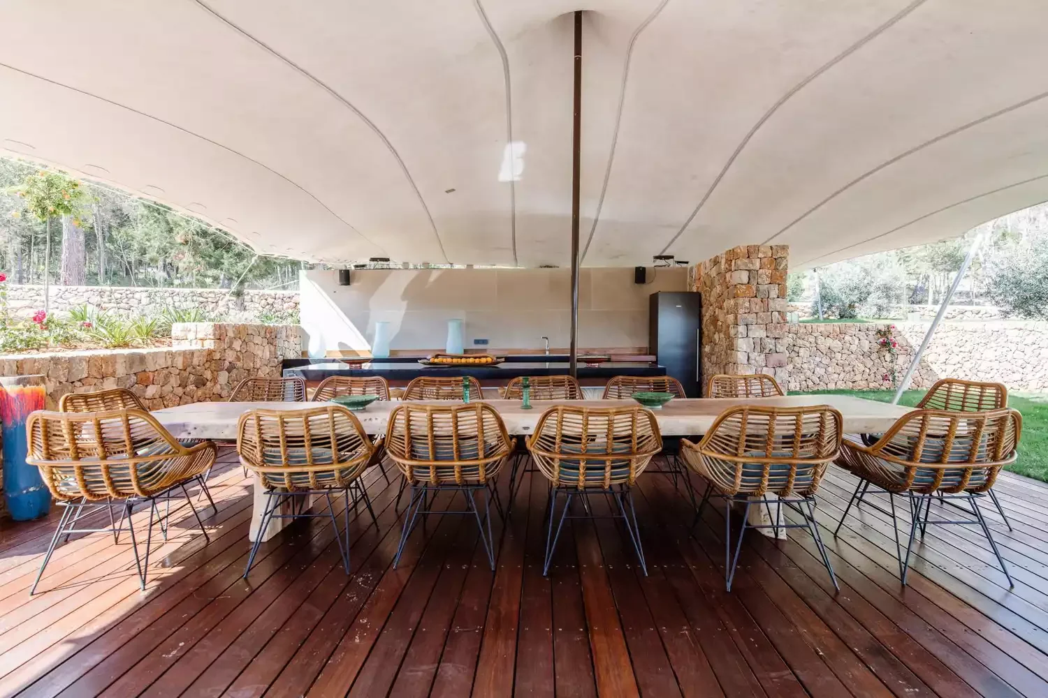 Outdoor Kitchen Awning