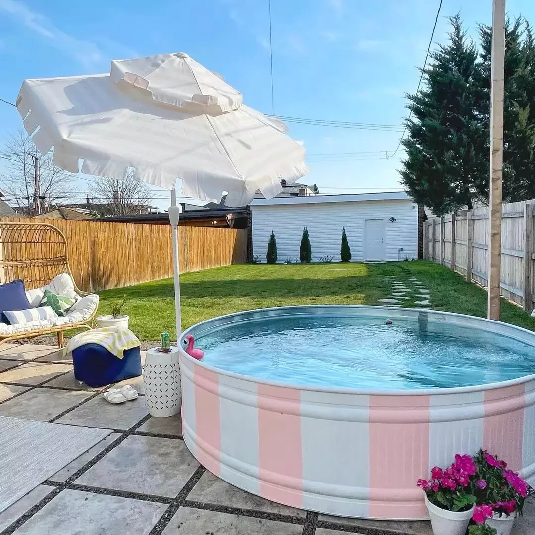 Paint Your Stock Tank Pool