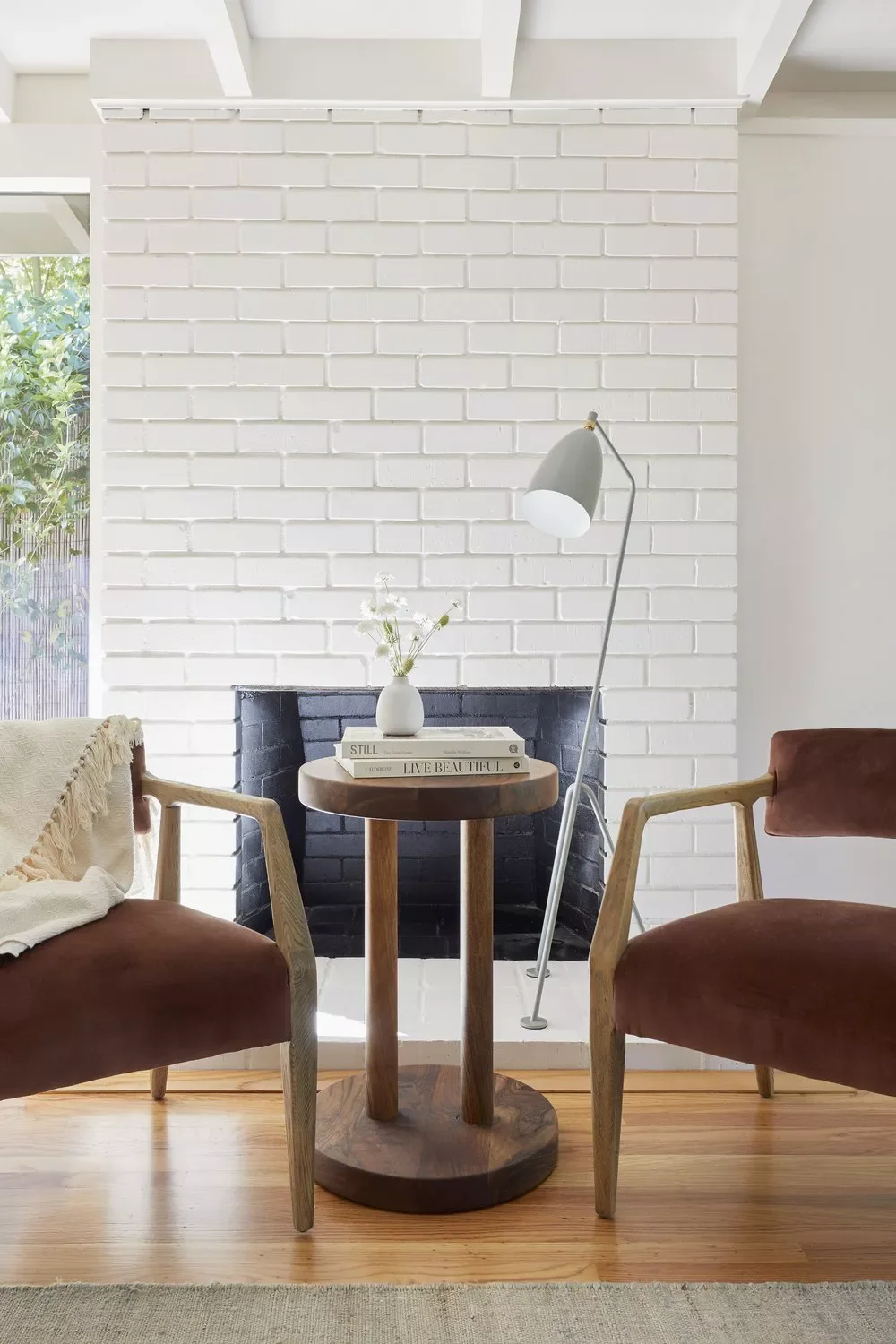 Paint a Brick Fireplace