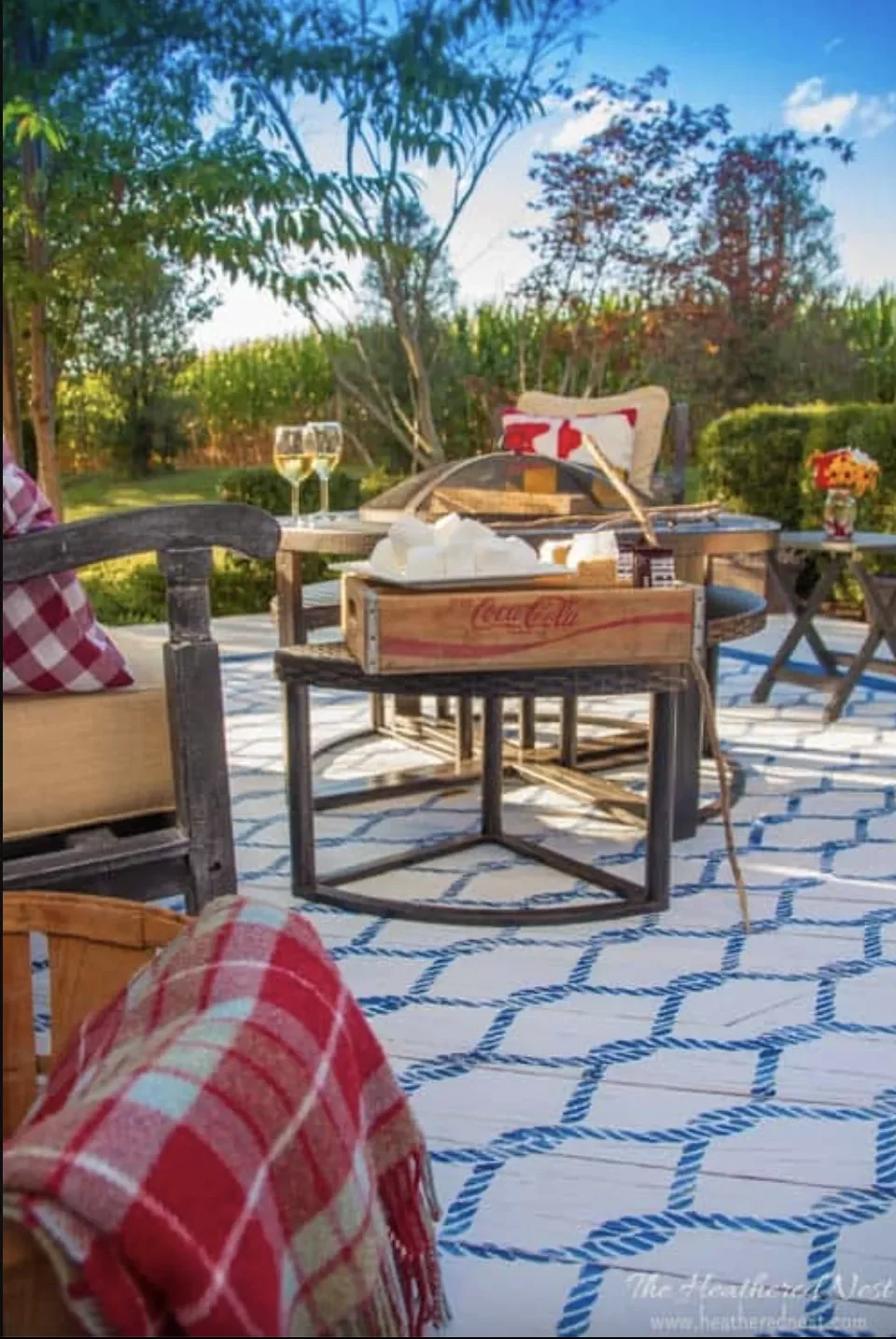 Paint a Rug for the Yard